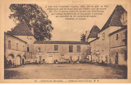 LEOGNAN - Château Carbonnieux - Très Bon état - Autres & Non Classés