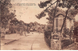 ARCACHON - Un Coin De La Ville D'Automne - Très Bon état - Arcachon