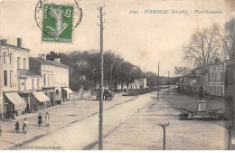 PODENSAC - Place Gambetta - Très Bon état - Autres & Non Classés