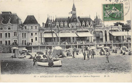 ARCACHON - Le Château Et Casino Deganne - Très Bon état - Arcachon