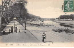 DAX - Les Rives De L'Adour Et La Promenade Des Baignots - Très Bon état - Dax