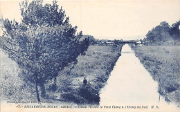 BISCAROSSE BOURG - Canal Reliant Le Petit Etang à L'Etang Du Sud - Très Bon état - Biscarrosse