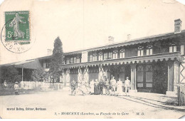 MORCENX - Façade De La Gare - état - Morcenx