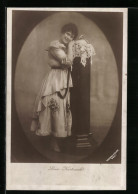 AK Luise Kartousch, Portraitfoto Der Operettensängerin  - Oper