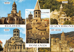 43-AUVERGNE EGLISES ROMANES-N°4205-D/0353 - Autres & Non Classés