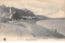 Les Bords De La Loire à CHAUMONT - L'Eglise Et Le Château - Très Bon état - Other & Unclassified