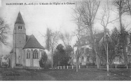 MARCHENOIR - L'Abside De L'Eglise Et Le Château - Très Bon état - Marchenoir