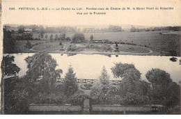 FRETEVAL - Le Chalet Du Loir - Rendez Vous De Chasse De M. Le Baron Henri De Rotschild - Très Bon état - Other & Unclassified