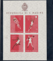 SAN MARINO Block 6,unused - Sommer 1960: Rom