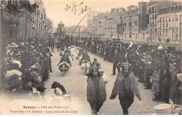 RENNES - Fête Des Fleurs 1910 - Chantecler Et La Faisane - Coqs Trainant Des Oeufs - Très Bon état - Rennes