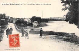 BAIN DE BRETAGNE - Vue De L'Etang Et Route De Châteaubriant - Très Bon état - Other & Unclassified