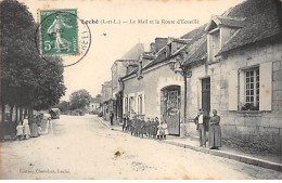 LOCHE - Le Mail Et La Route D'Ecueillé - Très Bon état - Other & Unclassified