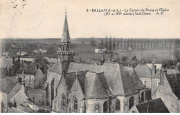 BALLAN - Le Centre Du Bourg Et L'Eglise - Très Bon état - Ballan-Miré