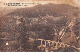 39-DE MOREZ A MORBIER LA LIGNE DU CHEMIN DE FER-N°5150-F/0143 - Other & Unclassified