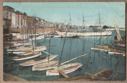 CPA 34 - CETTE - Société Nautique Te Le Gabès - TB VOILIER - Carte Colorisée - AQUA PHOTO - Sete (Cette)