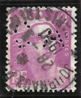 1 04	16	11	N°	811	Perforé	-	CA 17 - Used Stamps