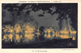 75-PARIS EXPOSITION COLONIALE INTERNATIONALE 1931 LE LAC-N°5151-C/0025 - Exhibitions