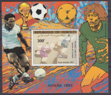 1981 Djibouti 310/B45 Soccer In A Painting By Picasso 30,00 € - Ongebruikt