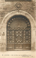 Exeter Old Oak Door And Arms Of Bishop Cotton - Exeter