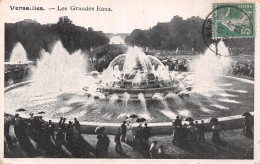 78-VERSAILLES LES GRANDES EAUX-N°5152-D/0047 - Versailles (Château)