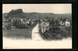 AK Lenzburg, Ortsansicht Mit Strassenpartie  - Lenzburg