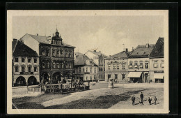 AK Kaaden / Kadan, Námesti, Marktplatz Mit Rathaus  - Czech Republic