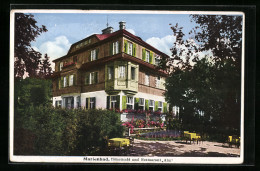 AK Marienbad, Höhencafe Und Restaurant Alm  - Tchéquie