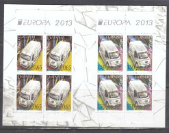 Bulgaria 2013 - EUROPA: Postal Vehicles, Booklet , Mi-nr. MH 12, MNH** - Unused Stamps