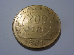 ITALIE 200 Lire 1981 - 200 Lire