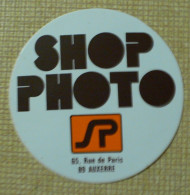 AUTOCOLLANT SHOP PHOTO - Stickers