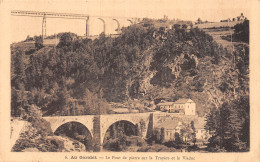 15-AU GARABIT LE PONT DE PIERRE-N°5153-C/0341 - Sonstige & Ohne Zuordnung