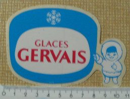 AUTOCOLLANT GLACES GERVAIS - Adesivi