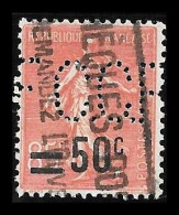 1 04	19	19	N°	221	Perforé	-	CCF 64	-	CREDIT COMMERCIAL DE FRANCE - Used Stamps