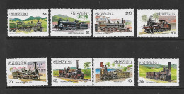 GRENADE 1984 TRAINS YVERT N°1197/1204 NEUF MNH** - Eisenbahnen