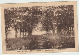 CA - 50 - MONTMARTIN Sur MER - Les HUTTIERES - L'Avenue - 1933 - Montmartin Sur Mer