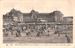 14-TROUVILLE REINE DES PLAGES-N°5153-G/0167 - Trouville