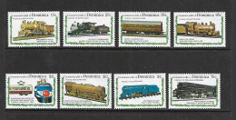 DOMINIQUE 1992 TRAINS YVERT N°1445/1448-1469/1472 NEUF MNH** - Trains