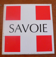 AUTOCOLLANT SAVOIE - DRAPEAU CARRE - Autocollants