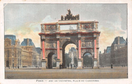 75-PARIS ARC DE TRIOMPHE DU CARROUSEL-N°5154-H/0391 - Triumphbogen