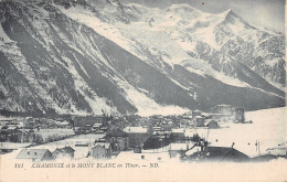 74-CHAMONIX ET MONT BLANC-N°5154-H/0001 - Chamonix-Mont-Blanc