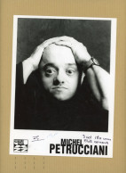 LE CHANTEUR  MUSICIEN  PIANISTE COMPOSITEUR  MICHEL PETRUCCIANI - Personalità