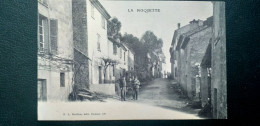 06 , La Roquette , Une Rue Et Ses Habitants Début 1900 - Other & Unclassified