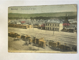 Hestal . Panorama De La Gare . Carte Colorisée . - Andere & Zonder Classificatie