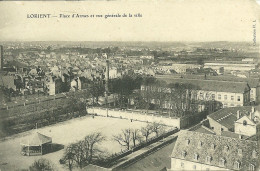 56  LORIENT - PLACE D' ARMES ET VUE GENERALE DE LA VILLE (ref 8560) - Lorient