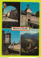 66 MONT LOUIS Vers Prades Font Romeu N°328 En 4 Vues Fortifications Vauban Eglise De SAUTO En 1978 PUB Pernelle VOIR DOS - Prades
