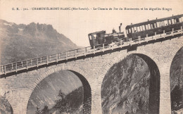 74-CHAMONIX MONT BLANC LE CHEMIN DE FER-N°5156-D/0255 - Chamonix-Mont-Blanc