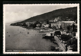 AK Abbazia, Bagno Savoia E Lungomare Sud  - Kroatien