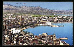 AK Split, Ortsansicht Mit Hafen  - Kroatien