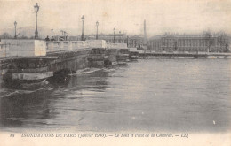 75-PARIS LE PONT ET PLACE DE LA CONCORDE-N°5156-H/0367 - Sonstige & Ohne Zuordnung