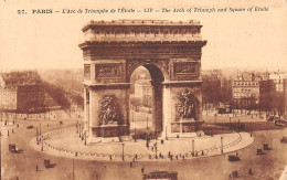 75-PARIS L ARC DE TRIOMPHE-N°5156-H/0357 - Arc De Triomphe